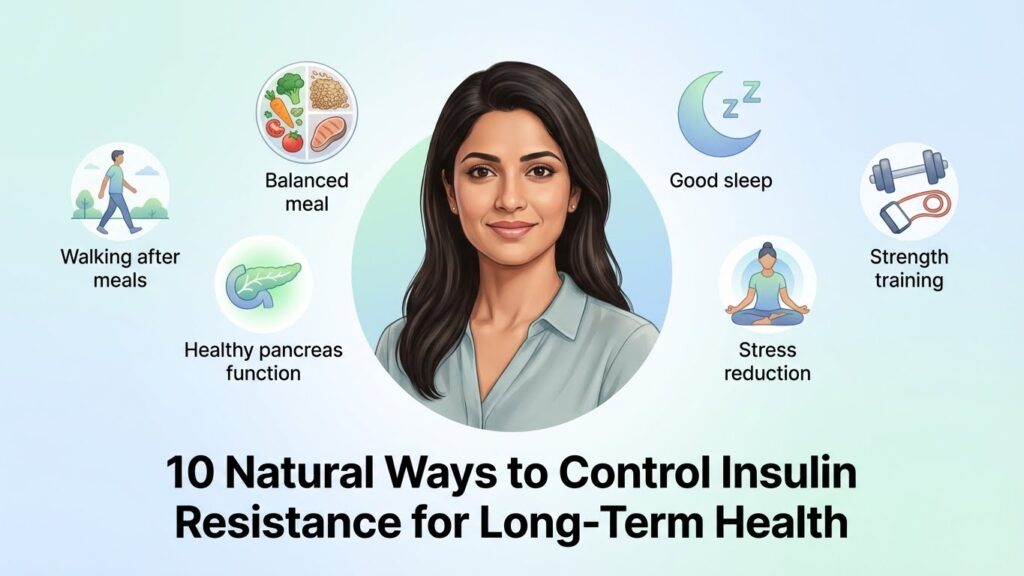 10 Natural Ways to Control Insulin Resistance for Long-Term Health