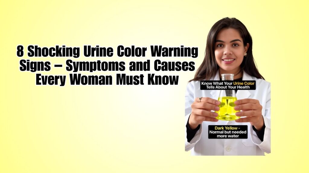 8 Shocking Urine Color